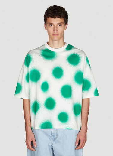 抽象印花 T 恤 Moncler x JW Anderson 抽象印花 T 恤 黑色 mjw0349003