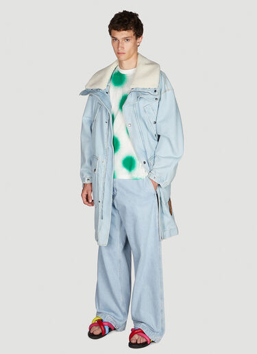 Moncler x JW Anderson 抽象印花 T 恤 黑色 mjw0349003