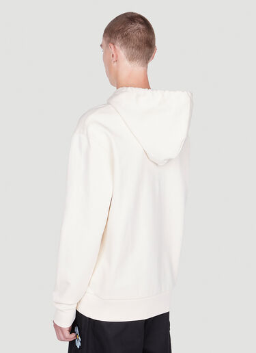 1 Moncler JW Anderson 그래픽 프린트 후드 스웨트셔츠 크림 mjw0352002