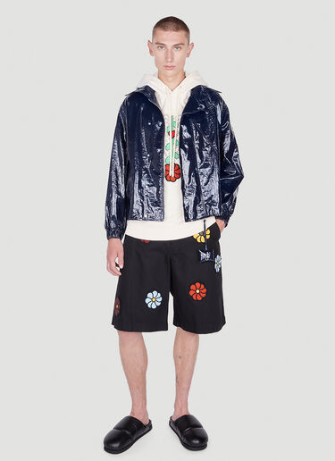 플로럴 버뮤다 쇼츠 1 Moncler JW Anderson 플로럴 버뮤다 쇼츠 블랙 mjw0352005