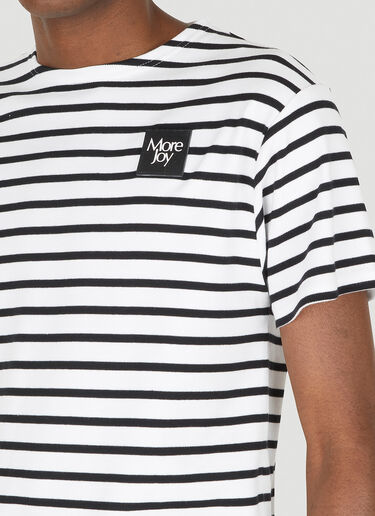 Logo Patch Breton Stripe T-Shirt More Joy Logo Patch Breton Stripe T-Shirt White mjy0347009
