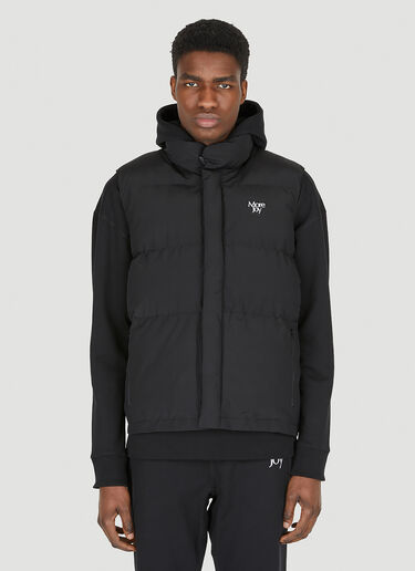 Logo Puffer Vest More Joy Logo Puffer Vest Black mjy0347028