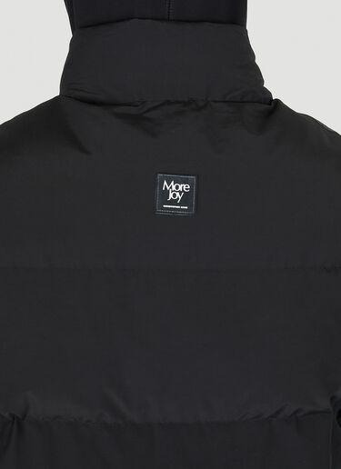 Logo Puffer Vest More Joy Logo Puffer Vest Black mjy0347028
