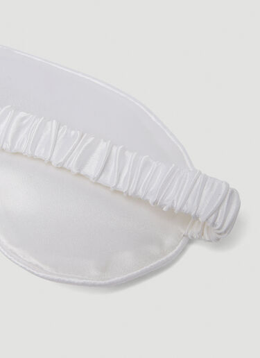 Sex Print Silk Eye Mask More Joy Sex Print Silk Eye Mask White mjy0347036