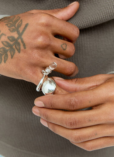 Drop Ring Milko Boyarov Drop Ring Silver mkb0355001