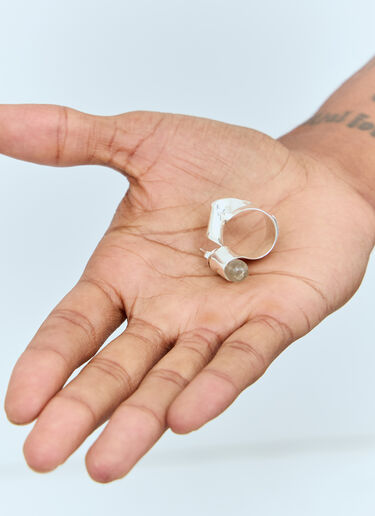Drop Swirl Earrings Milko Boyarov Drop Swirl Earrings Silver mkb0355005