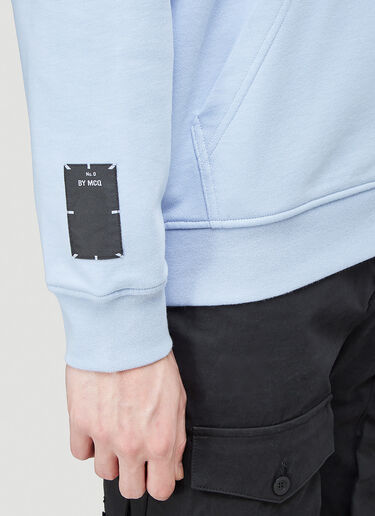 McQ Icon Zero Hooded Sweatshirt Blue mkq0144003