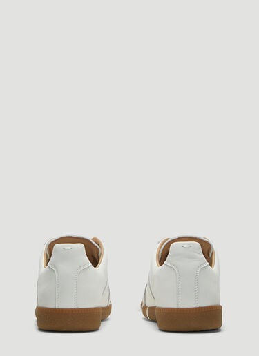 Replica Paint Drop Sneakers Maison Margiela Replica Paint Drop Sneakers White mla0137017