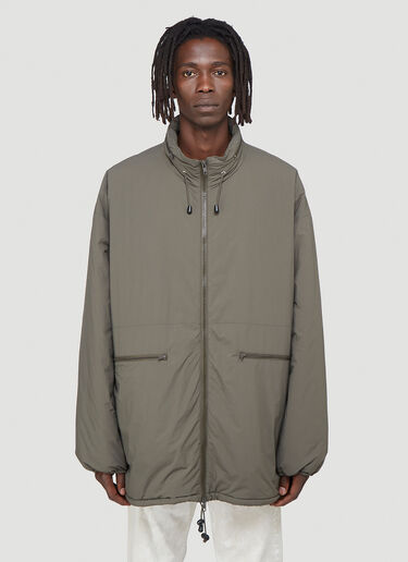 Maison Margiela Oversized Nylon Jacket Green mla0141017