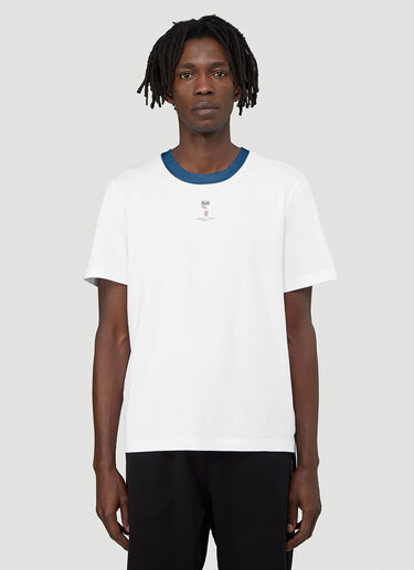 Maison Margiela 3 Pack Contrast Crewneck T-Shirt White mla0143014