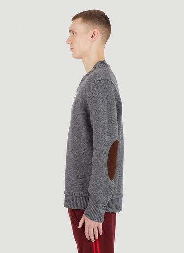 Knit Sweater Maison Margiela Knit Sweater Grey mla0145006