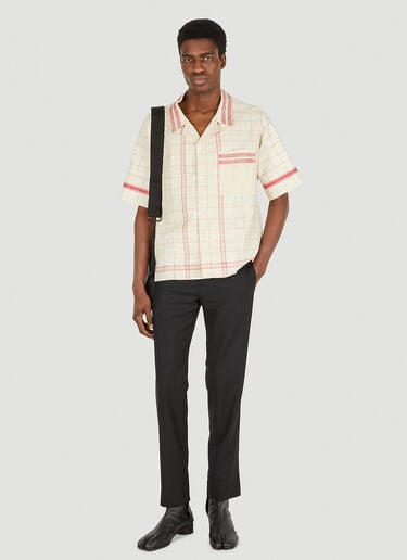 Maison Margiela Recicla Torchon Shirt Beige mla0148003