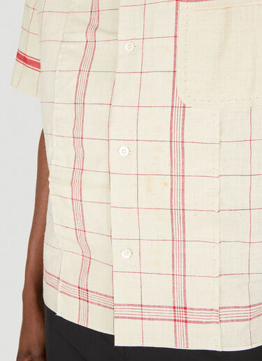Recicla Torchon Shirt Maison Margiela Recicla Torchon Shirt Beige mla0148003