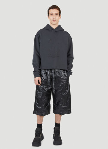 Numbers Hooded Sweatshirt Maison Margiela Numbers Hooded Sweatshirt Black mla0151011