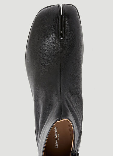 Tabi Ankle Flat Boots Maison Margiela Tabi Ankle Flat Boots Black mla0153024