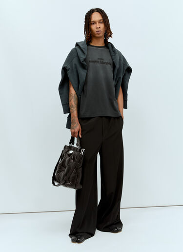 Maison Margiela Reverse Logo T-Shirt Black mla0155009
