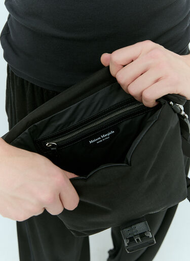 Maison Margiela Small Glam Slam Cycle Messenger Bag Black mla0155040