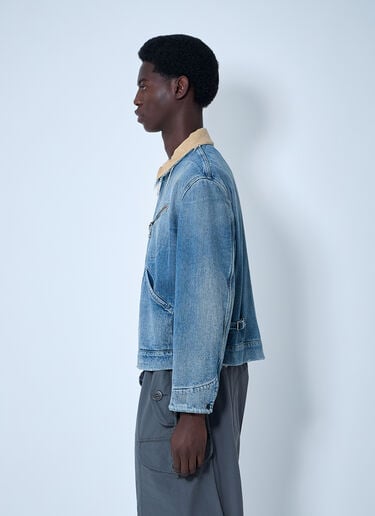 Caban Jacket Maison Margiela Caban Jacket Blue mla0159001