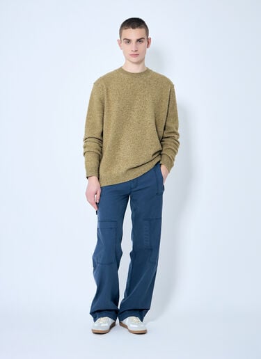 Maison Margiela Pilling Crewneck Sweater Brown mla0159005