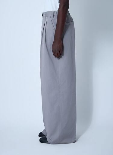 Maison Margiela Pleated Pants Grey mla0160003