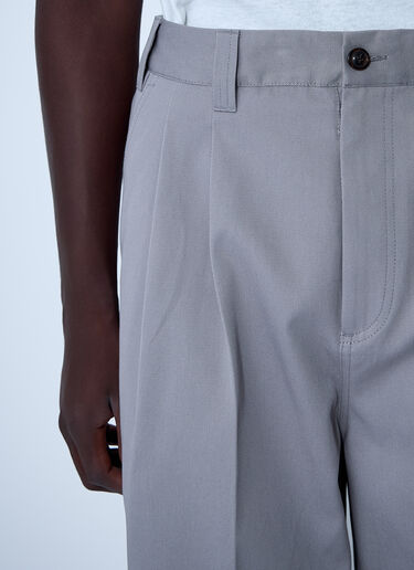 Maison Margiela Pleated Pants Grey mla0160003
