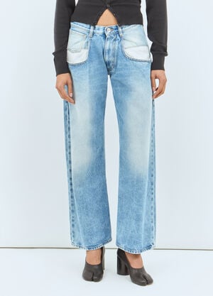 Maison Margiela Five Pocket Jeans Blue mla0233014