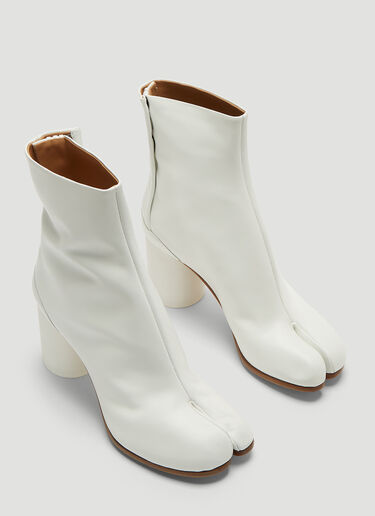 Maison Margiela Tabi Ankle Boots White mla0238023