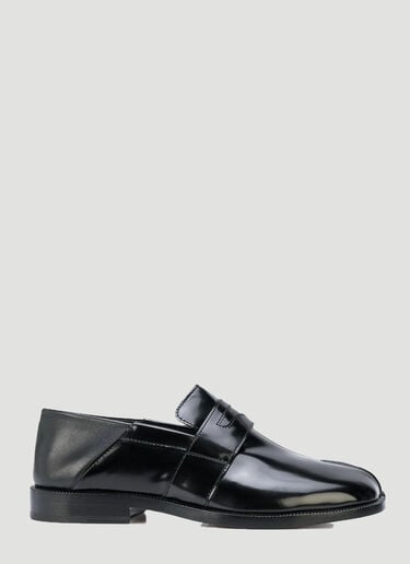 Tabi Leather Loafers Maison Margiela Tabi Leather Loafers Black mla0240022