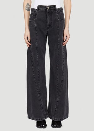Maison Margiela Panel Construction Jeans Black mla0241024