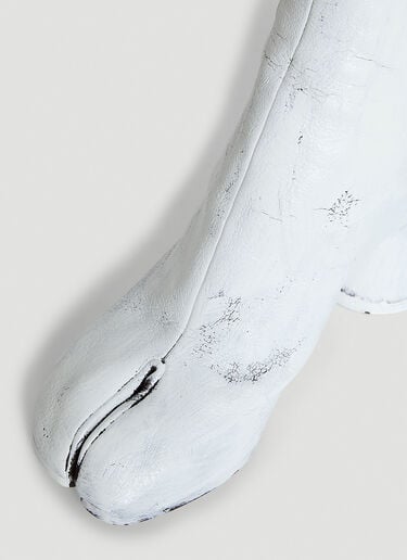 Tabi Painted Boots Maison Margiela Tabi Painted Boots White mla0244023