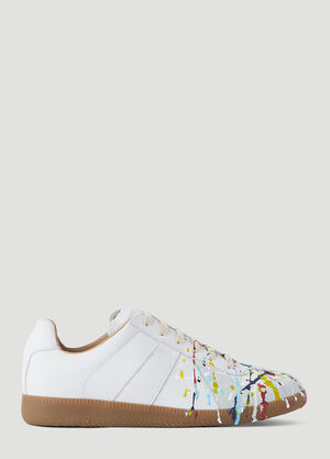 Maison Margiela Replica 油彩低帮运动鞋 白 mla0246045