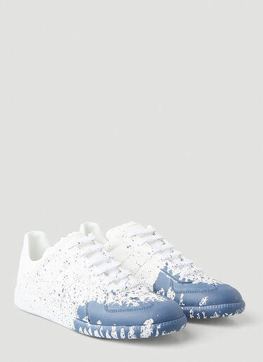 Paint Splatter Replica Sneakers Maison Margiela Paint Splatter Replica Sneakers White mla0248021