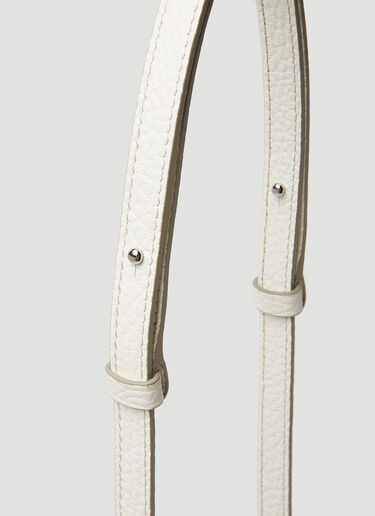 Maison Margiela 5AC Mini Bucket Shoulder Bag White mla0249004