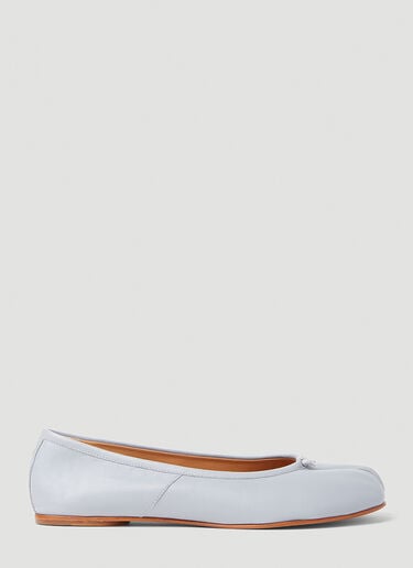 Tabi Ballerina Shoes Maison Margiela Tabi Ballerina Shoes Light Blue mla0251039