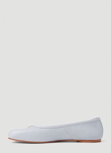 Tabi Ballerina Shoes Maison Margiela Tabi Ballerina Shoes Light Blue mla0251039