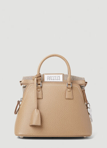 Maison Margiela 5AC 经典迷你手提包 米 mla0251051