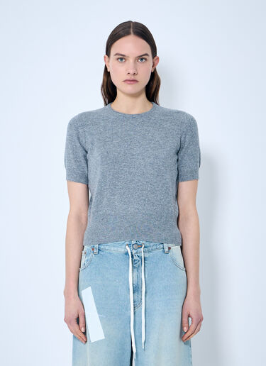 Maison Margiela Wool Sweater Grey mla0259008