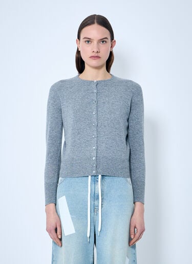 Wool Cardigan Maison Margiela Wool Cardigan Grey mla0259009