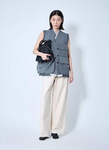 Maison Margiela Wide Leg Pants Beige mla0259010