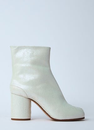 Maison Margiela 分趾麂皮靴  白色 mla0259020