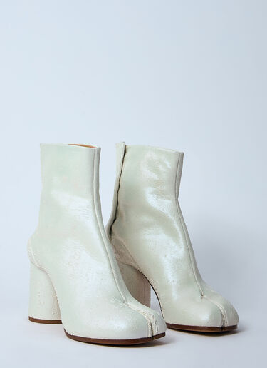 Maison Margiela タビ スエードブーツ  ホワイト mla0259020