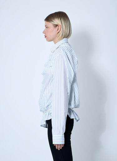 パイピングシャツ Maison Margiela パイピングシャツ ホワイト mla0260001