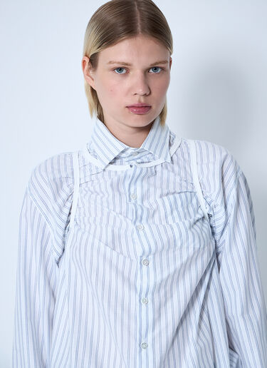 パイピングシャツ Maison Margiela パイピングシャツ ホワイト mla0260001