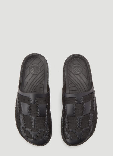 Thunderbird Slides Malibu Sandals Thunderbird Slides Black mlb0144003