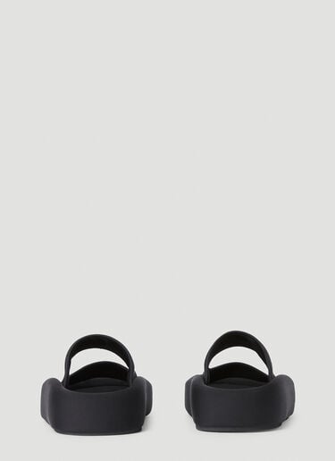 Twin Strap Slides MM6 Maison Margiela Twin Strap Slides Black mmm0152010