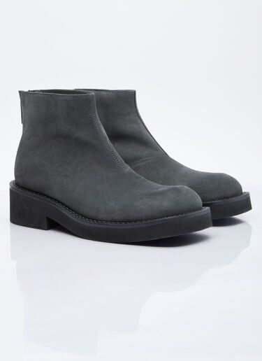 MM6 Maison Margiela Suede Ankle Boots Black mmm0155016