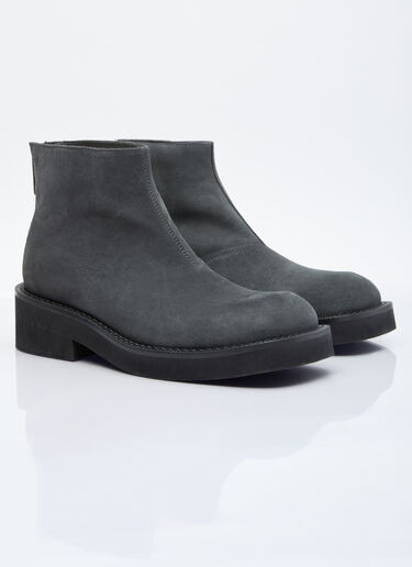 Suede Ankle Boots MM6 Maison Margiela Suede Ankle Boots Black mmm0155016