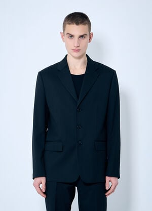 MM6 Maison Margiela Tailored Suit Blazer Black mmm0159002