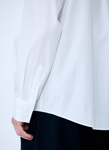 MM6 Maison Margiela Long Sleeve Shirt White mmm0159003