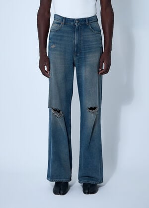MM6 Maison Margiela 5 Pocket Jeans Blue mmm0159009